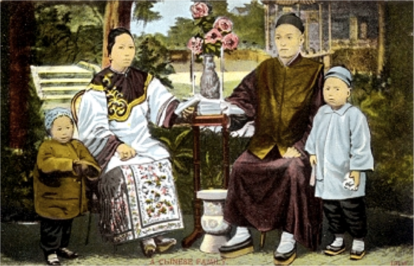 約華人家庭-1900年代