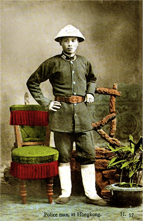 上華裔警員-約1910年