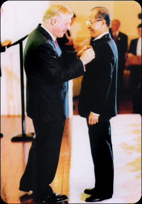 Chung Wai Ming awarded the MBE honour.