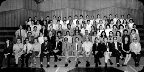 Group picture of the staff of Radio Hong Kong. 