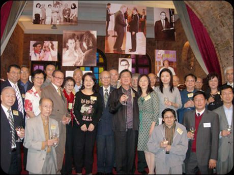  Group photo at the celebration party