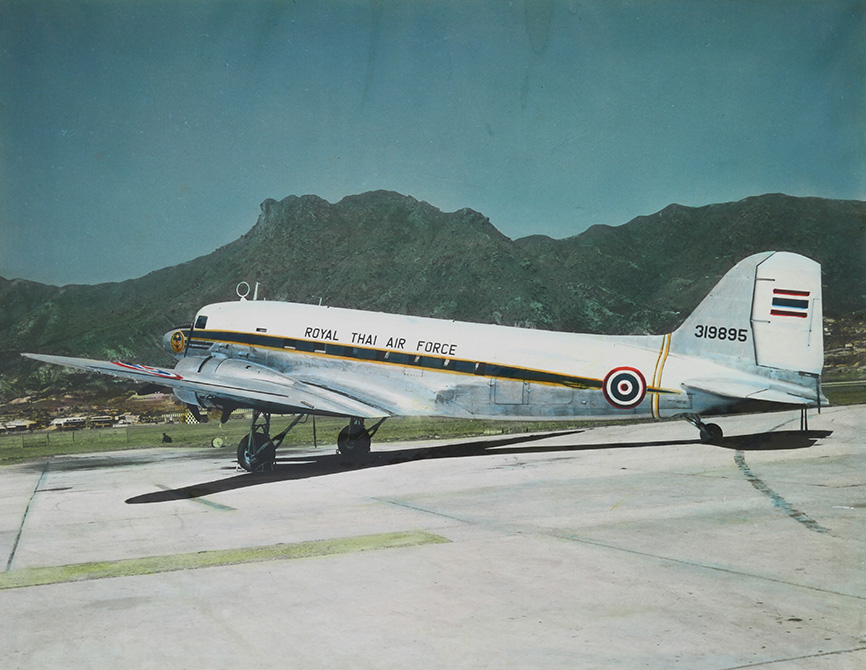 泰國空軍C-47是港機常客。