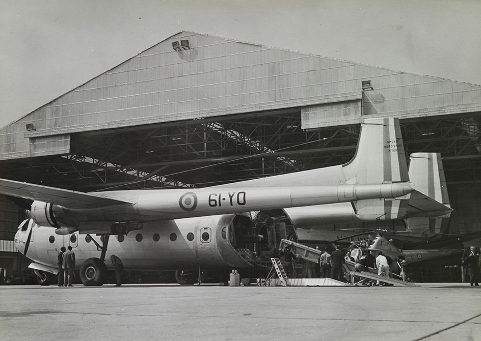 法國空軍C-119運輸機。
