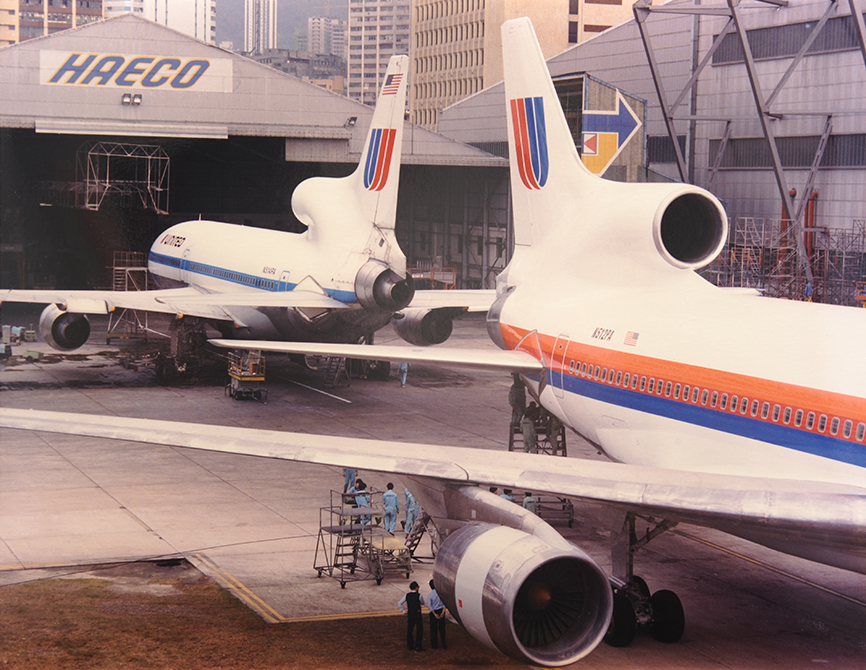 聯合航空「三星機」。