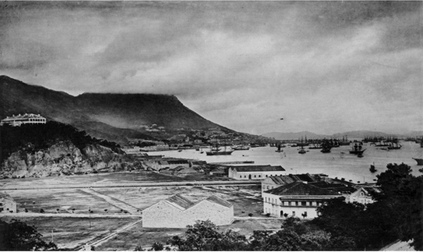 自東邊山西眺摩理臣山的景色 - 約1870年代