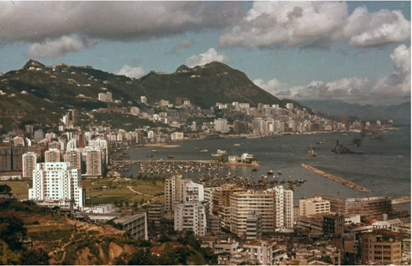 香港島的景色 - 約1970年代