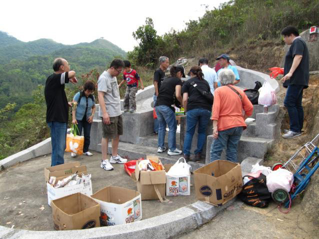 Mountain grave of Ng Wai Wing Tso