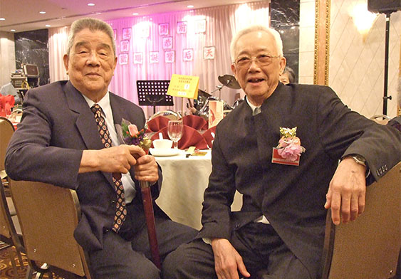 Nga Tsin Wai’s two clan headmen