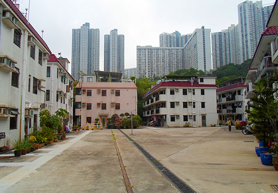 The nowaday Tseung Kwan O Village