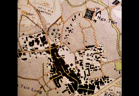 An old map of Tung Tau Village