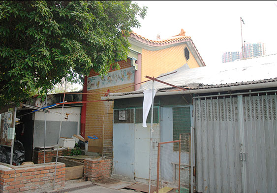 The land of the Tin Hau Temple