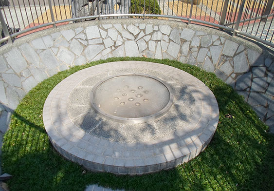 The ancient well of Shek Kwu Lung Village