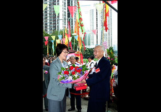 Ng Siu Cheung attending Tin Hau Festival (1)