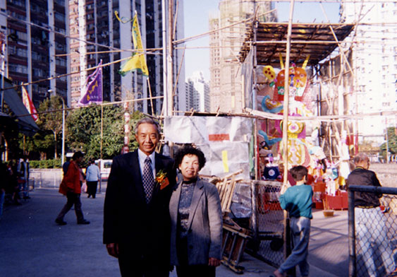 Typical scenes of revelry at Nga Tsin Wai’s festivals and celebrations