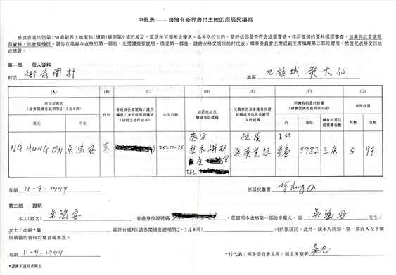 Rental concessions application form