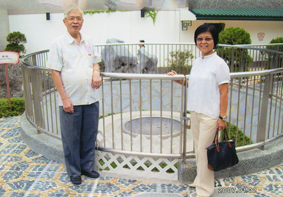 The ancient well in Shek Ku Lung