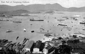 香港海港的東面