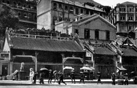 Man Mo Temple in Sheung Wan