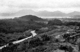 Aerial view of Shatin Pass