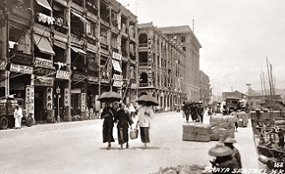 Connaught Road Central in Central