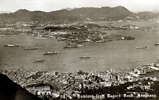 Kowloon from Lugard Road, Hong Kong