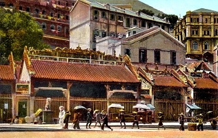 Man Mo Temple in Sheung Wan