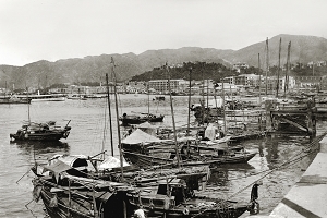 East harbour-front in Wanchai