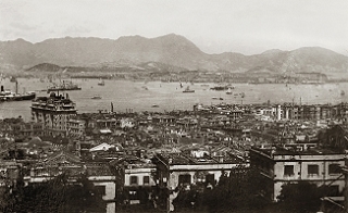 Panoramic view of Sheung Wan