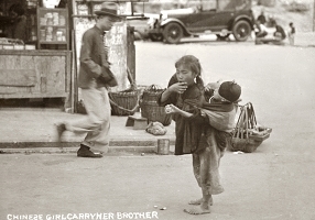 Children out in the streets