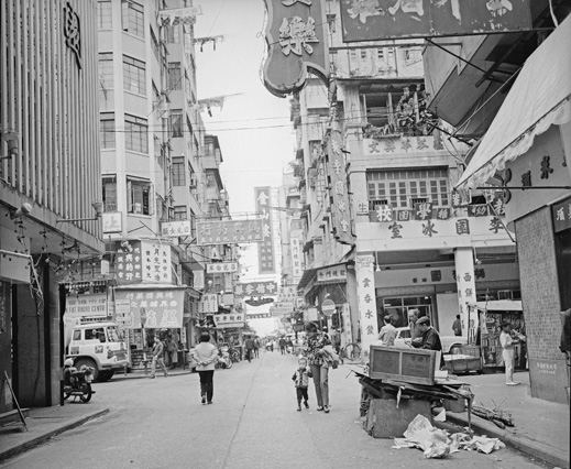 北海街/廟街交界，1974年。