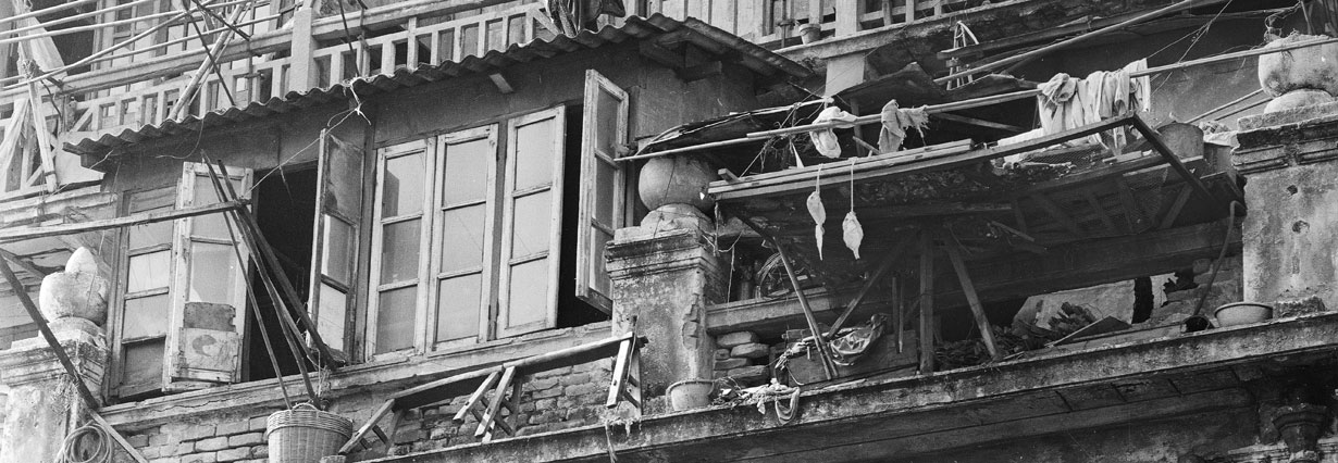 上海街，1968年。
