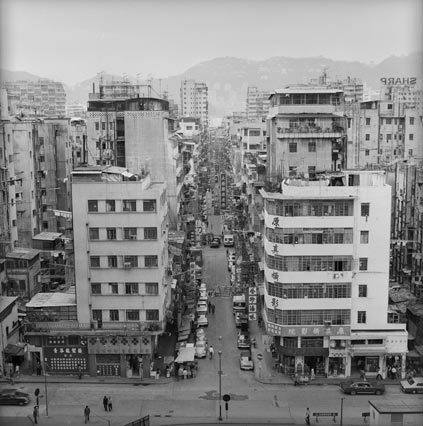 廟街/甘肅街交界，1974年。