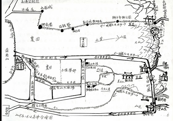 手繪九龍鄉村古道